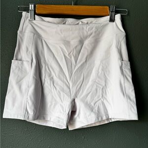 Women's lavender Athletic ShortL